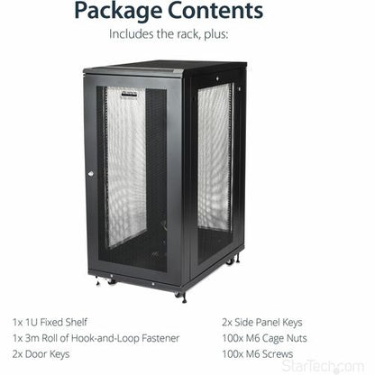 Rack Enclosure Server Cabinet - 24U