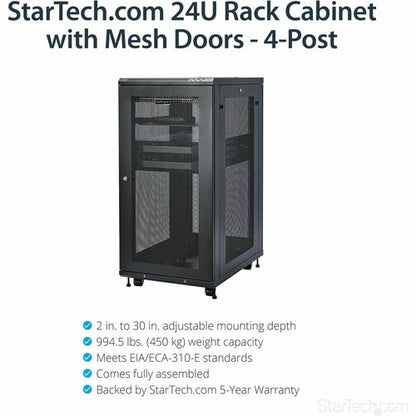 Rack Enclosure Server Cabinet - 24U