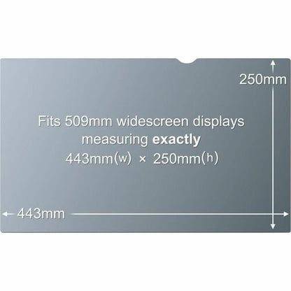 3M Privacy Filter for 20.0in Widescreen