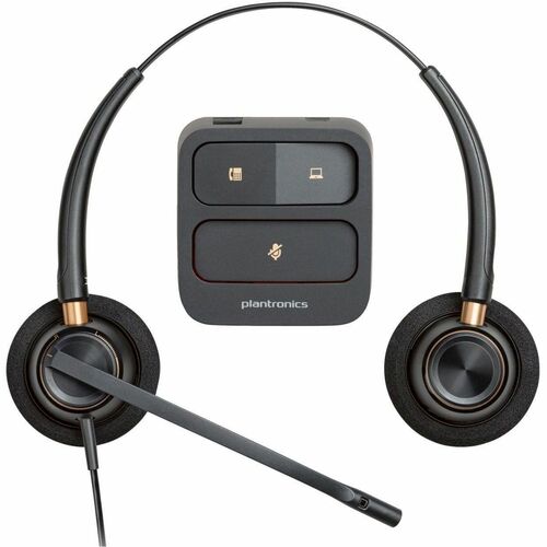Poly EncorePro 520 Binaural Headset +Qui