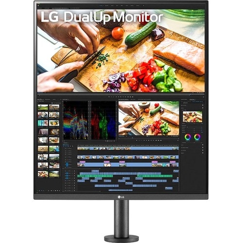 28in SDQHD DualUp Monitor with Ergo Stan