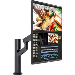 28in SDQHD DualUp Monitor with Ergo Stan