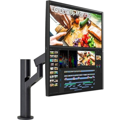 28in SDQHD DualUp Monitor with Ergo Stan