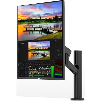 28in SDQHD DualUp Monitor with Ergo Stan