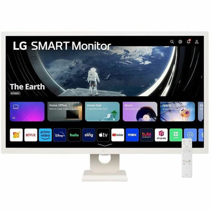 LG 31.5 Full HD IPS Smart Monitor with