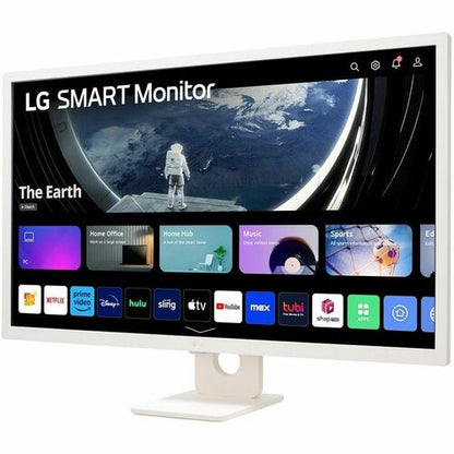 LG 31.5 Full HD IPS Smart Monitor with