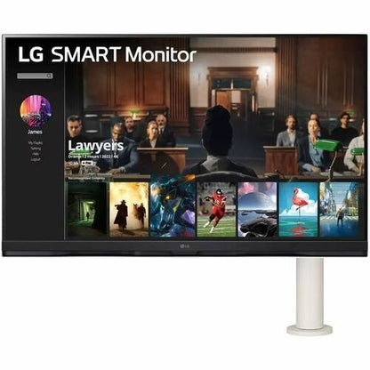 LG UHD 4K 32" SMART Monitor with Ergo St