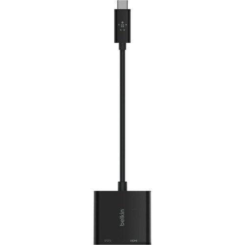 USB-C to HDMI + Charge Adapter BLK (60W