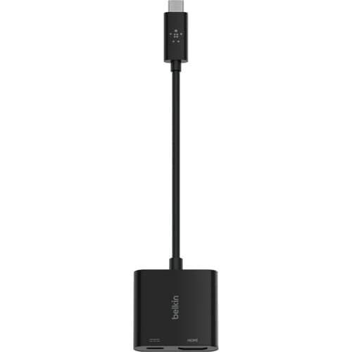 USB-C to HDMI + Charge Adapter BLK (60W