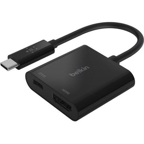 USB-C to HDMI + Charge Adapter BLK (60W