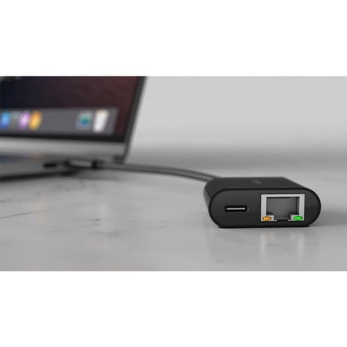 USB-C TO ETHERNET + CHARGE ADAPTER