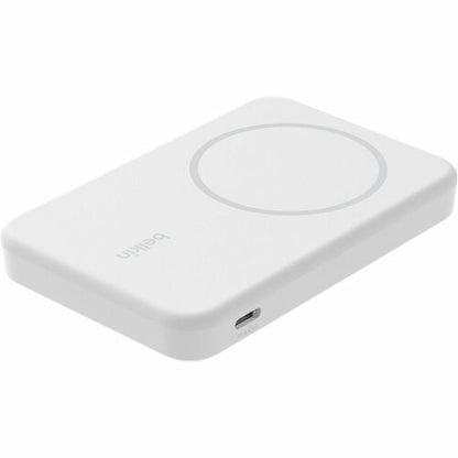 BOOSTCHARGE 5K 15W QI2 POWER BANK WHITE