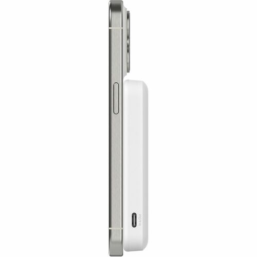 BOOSTCHARGE 5K 15W QI2 POWER BANK WHITE