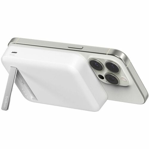 BOOSTCHARGE 10K 15W QI2 POWER BANK WHITE