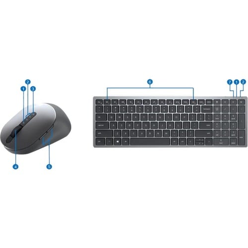 KM7120W WIRELESS KEYBOARD /MOUSE