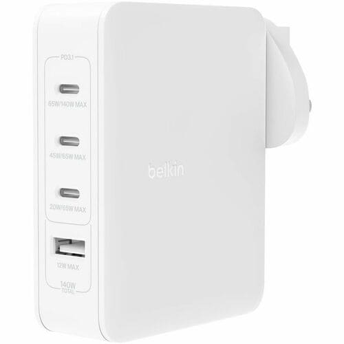 BELKIN BOOSTCHRG 140W GAN WC 3PIN TIP