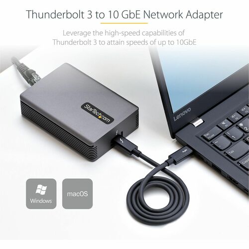 Thunderbolt 3 to Ethernet Adapter, 10G