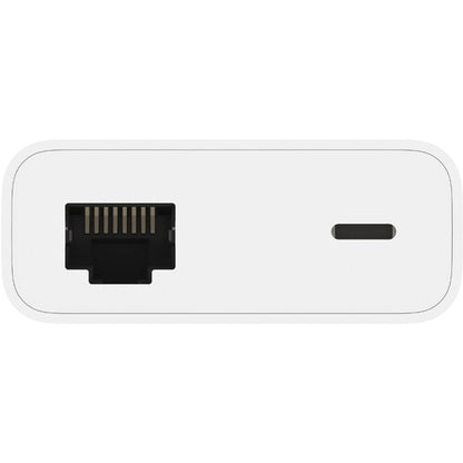 LTG ETHERNET ADPT POWER PASS THRU WHITE