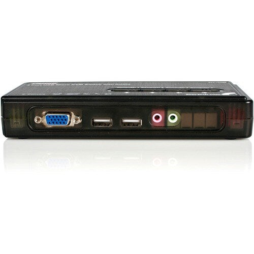 4PORT USB KVM SWITCH W/ AUDIO CABLES