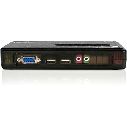 4PORT USB KVM SWITCH W/ AUDIO CABLES