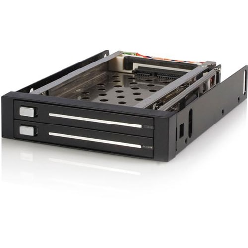 2 Drive 2.5in Trayless SATA Mobile Rack