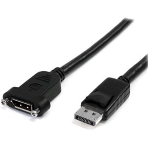 3 ft 20 pin DisplayPort Panel Mount