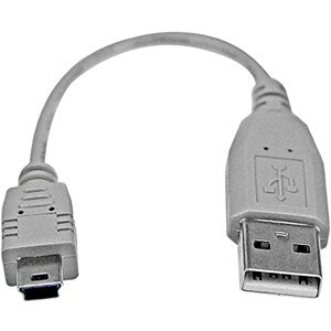 6in Mini USB A to Mini B Cable