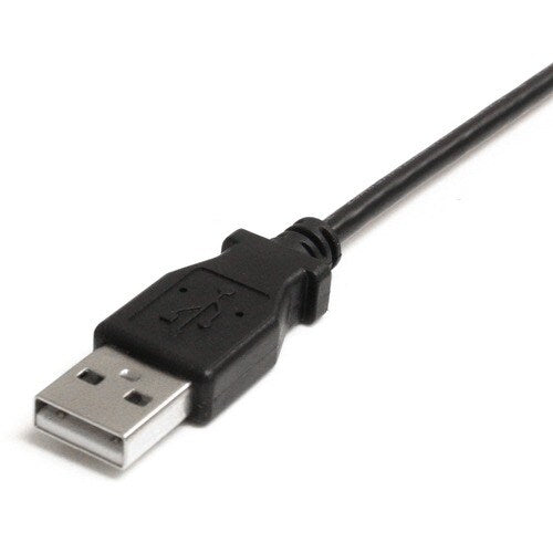 3 ft USB to Left Angle Mini USB Cable