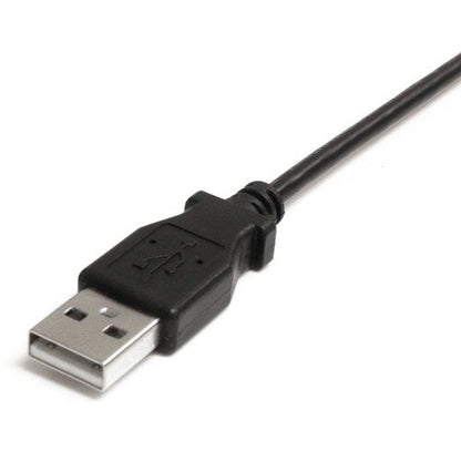 3 ft USB to Left Angle Mini USB Cable