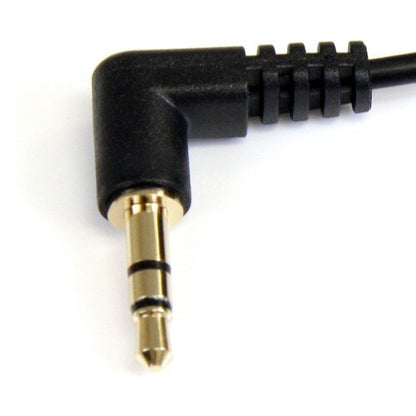 1ft 3.5mm Right Angle Stereo Audio Cable