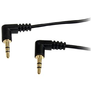 1ft 3.5mm Right Angle Stereo Audio Cable