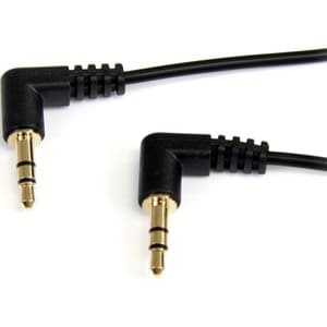 1ft 3.5mm Right Angle Stereo Audio Cable