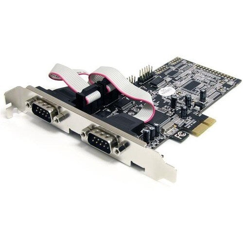 4 Port PCIe Serial Adapter Card w/ 16550