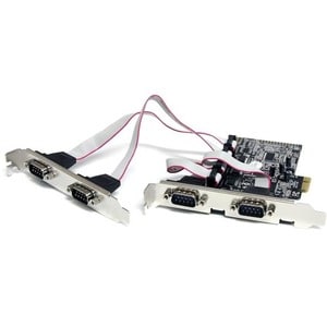 4 Port PCIe Serial Adapter Card w/ 16550