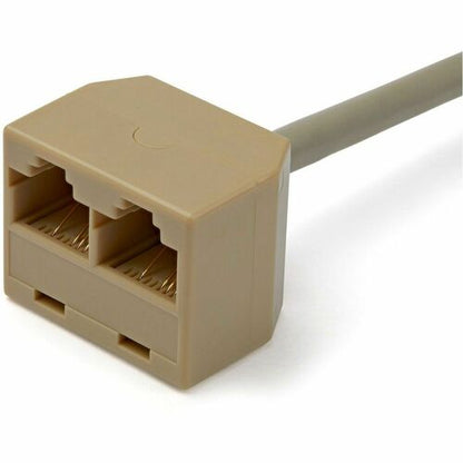 2-to-1 RJ45 Splitter Cable Adapter - F/M