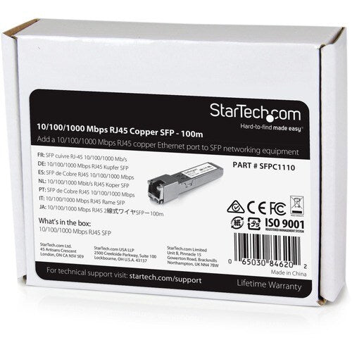 Gb RJ45 Copper SFP Transceiver Module