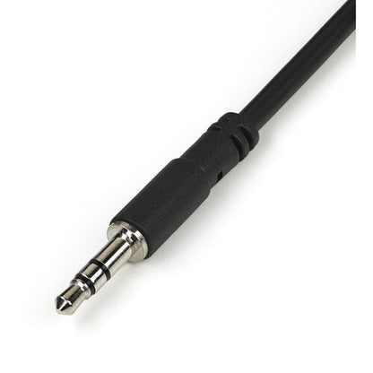 Slim Stereo Y Cable 3.5 to 2x 3.5mm
