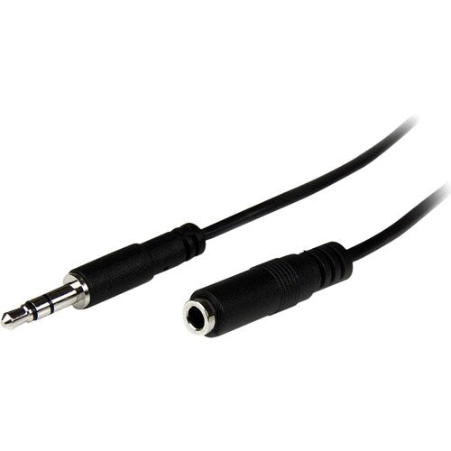 1m Slim 3.5mm Stereo Extension Cable M/F