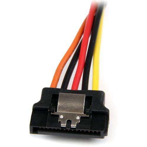 6in Latching SATA Power Y Splitter Cable