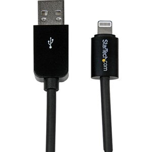 2m Black 8-pin Lightning to USB Cable
