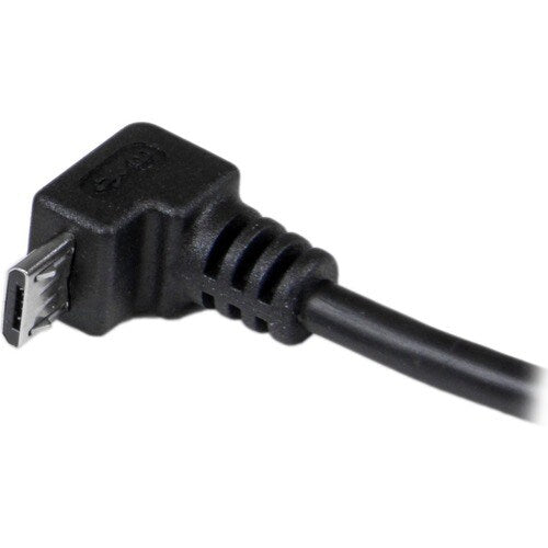 2m USB to Down Angle Micro USB Cable