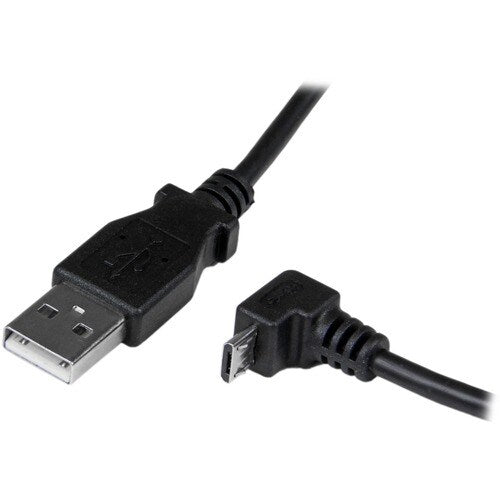2m USB to Down Angle Micro USB Cable