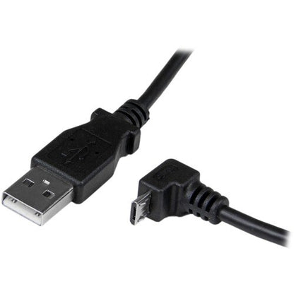2m USB to Down Angle Micro USB Cable