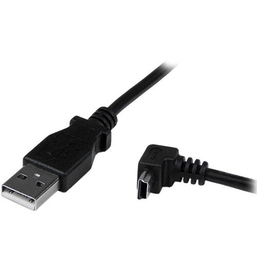 2m USB to Down Angle Mini USB Cable