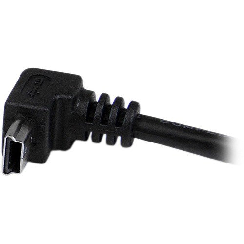 2m USB to Down Angle Mini USB Cable