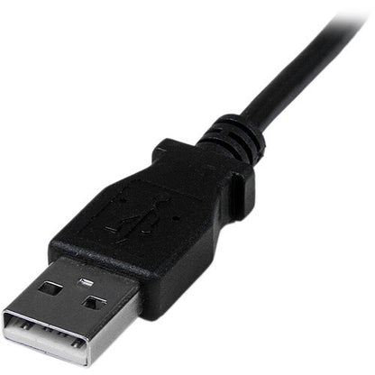 2m USB to Down Angle Mini USB Cable