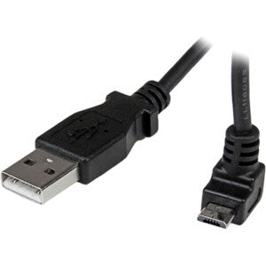 2m USB to Up Angle Micro USB Cable
