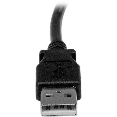 2m USB 2.0 A to Left Angle B Cable M/M