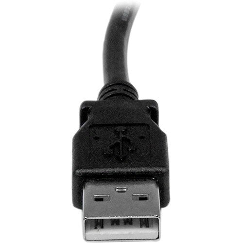 2m USB 2.0 A to Left Angle B Cable M/M