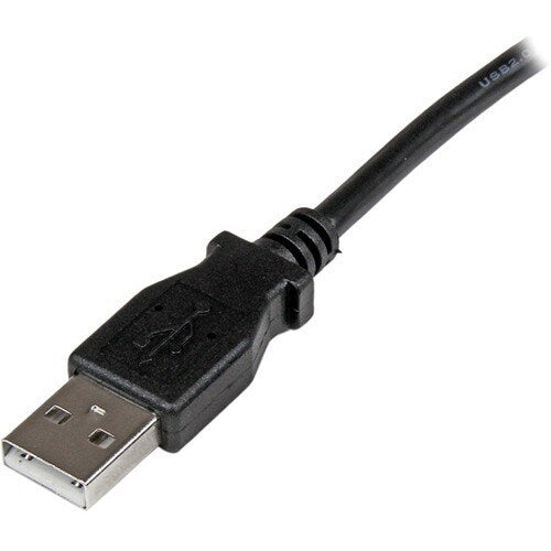 2m USB 2.0 A to Left Angle B Cable M/M